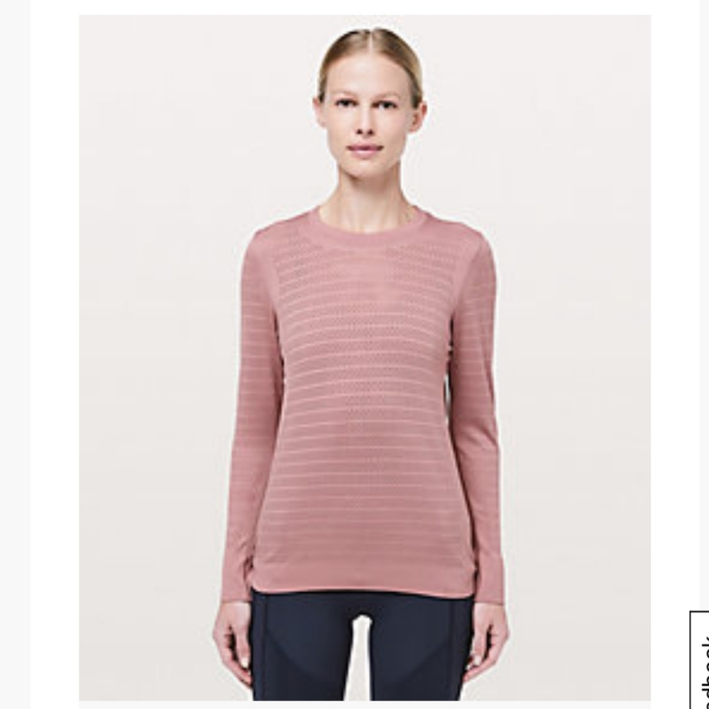 Lululemon Breeze By Long Sleeve Squad